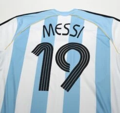 2005/07 MESSI #19 Argentina Vintage Adidas Home Football Shirt (XL) WC 2006(2005 07 Messi 19 Argentina Vintage Adidas Home Football Shirt L Wc 2007) 7 2005/07 MESSI #19 Argentina Vintage Adidas Home Football Shirt (XL) WC 2006(2005 07 Messi 19 Argentina Vintage Adidas Home Football Shirt L Wc 2007) -Football Shirt Collective 2005 07 messi 19 argentina vintage adidas home football shirt xl wc 2006 42850534260983