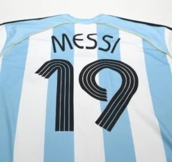 2005/07 MESSI #19 Argentina Vintage Adidas Home Football Shirt (XL) WC 2006(2005 07 Messi 19 Argentina Vintage Adidas Home Football Shirt L Wc 2007) 8 2005/07 MESSI #19 Argentina Vintage Adidas Home Football Shirt (XL) WC 2006(2005 07 Messi 19 Argentina Vintage Adidas Home Football Shirt L Wc 2007) -Football Shirt Collective 2005 07 messi 19 argentina vintage adidas home football shirt xl wc 2006 42850534293751