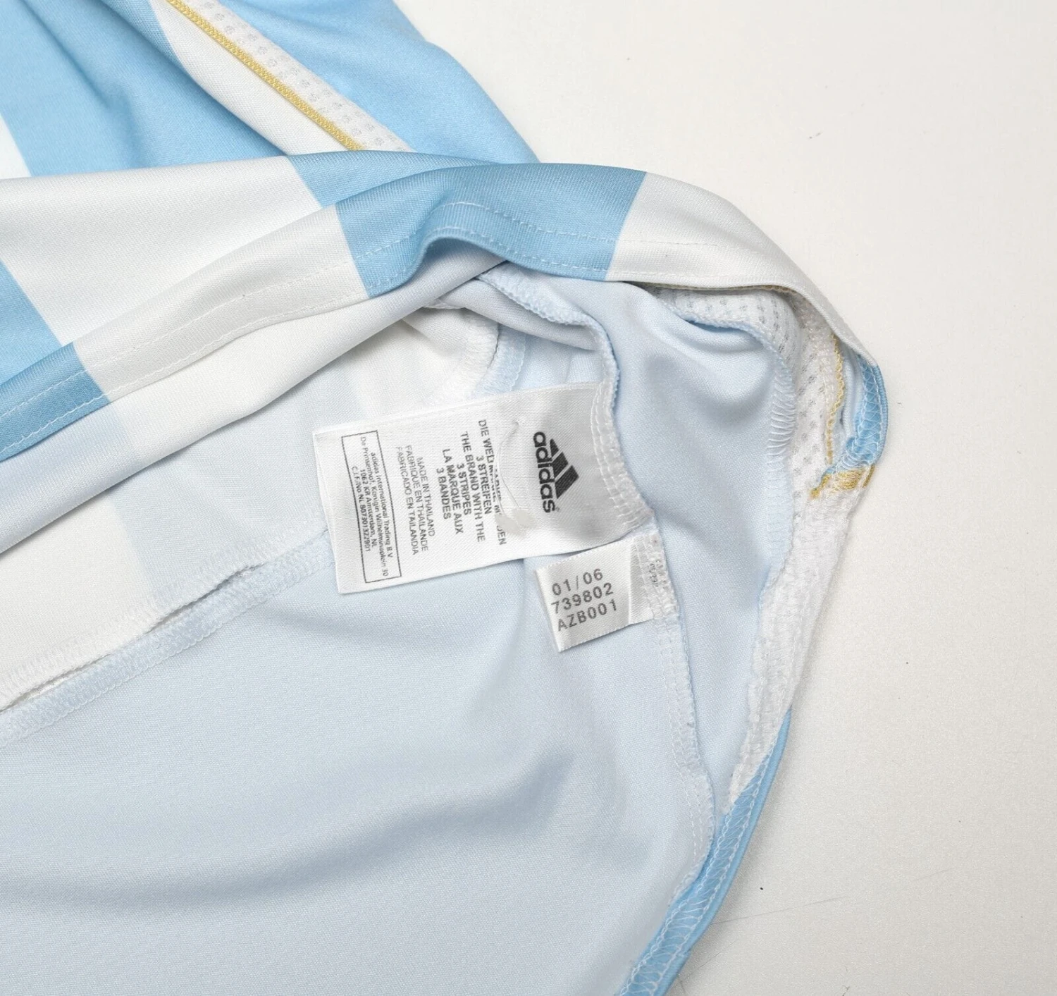 2005/07 MESSI #19 Argentina Vintage adidas Home Football Shirt (XL) WC 2006(2005 07 messi 19 argentina vintage adidas home football shirt l wc 2007) 2005/07 MESSI #19 Argentina Vintage Adidas Home Football Shirt (XL) WC 2006(2005 07 Messi 19 Argentina Vintage Adidas Home Football Shirt L Wc 2007) -Football Shirt Collective 2005 07 messi 19 argentina vintage adidas home football shirt xl wc 2006 42850534424823