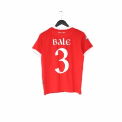 2006/07 BALE #3 Wales Vintage KAPPA Home Football Shirt (S/M)(2006 07 Bale 3 Wales Vintage Kappa Home Football Shirt S M)