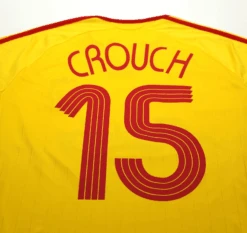 2006/07 CROUCH #15 Liverpool Vintage Adidas European Away Football Shirt (M)(2006 07 Crouch 15 Liverpool Vintage Adidas European Away Football Shirt M) -Football Shirt Collective 2006 07 crouch 15 liverpool vintage adidas european away football shirt m 1171895415