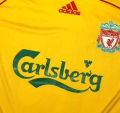 2006/07 CROUCH #15 Liverpool Vintage Adidas European Away Football Shirt (M)(2006 07 Crouch 15 Liverpool Vintage Adidas European Away Football Shirt M) -Football Shirt Collective 2006 07 crouch 15 liverpool vintage adidas european away football shirt m 1171895419