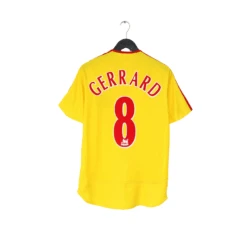2006/07 GERRARD #8 Liverpool Vintage Adidas Away Football Shirt (S)(2006 07 Crouch 15 Liverpool Vintage Adidas Away Football Shirt M)