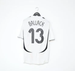 2006/08 BALLACK #13 Germany Vintage Adidas WC 06 Home Football Shirt Jersey (L)(2006 08 Ballack 13 Germany Vintage Adidas Wc 06 Home Football Shirt Jersey L)