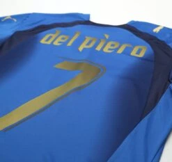 2006 DEL PIERO #7 Italy Vintage PUMA Home Football Shirt (M) WC 2006(2006 Del Piero 7 Italy Vintage Puma Home Football Shirt M Wc 2006) 9 2006 DEL PIERO #7 Italy Vintage PUMA Home Football Shirt (M) WC 2006(2006 Del Piero 7 Italy Vintage Puma Home Football Shirt M Wc 2006) -Football Shirt Collective 2006 del piero 7 italy vintage puma home football shirt m wc 2006 1182454997