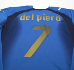 2006 DEL PIERO #7 Italy Vintage PUMA Home Football Shirt (M) WC 2006(2006 Del Piero 7 Italy Vintage Puma Home Football Shirt M Wc 2006) 8 2006 DEL PIERO #7 Italy Vintage PUMA Home Football Shirt (M) WC 2006(2006 Del Piero 7 Italy Vintage Puma Home Football Shirt M Wc 2006) -Football Shirt Collective 2006 del piero 7 italy vintage puma home football shirt m wc 2006 1182454998