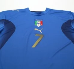 2006 DEL PIERO #7 Italy Vintage PUMA Home Football Shirt (M) WC 2006(2006 Del Piero 7 Italy Vintage Puma Home Football Shirt M Wc 2006) 3 2006 DEL PIERO #7 Italy Vintage PUMA Home Football Shirt (M) WC 2006(2006 Del Piero 7 Italy Vintage Puma Home Football Shirt M Wc 2006) -Football Shirt Collective 2006 del piero 7 italy vintage puma home football shirt m wc 2006 1182455003