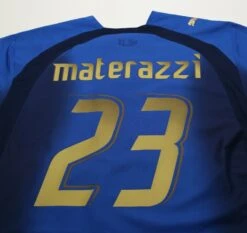 2006 MATERAZZI #23 Italy Vintage PUMA Home Football Shirt (XXL) WC 2006(2006 Materazzi 23 Italy Vintage Puma Home Football Shirt Xxl Wc 2006) 6 2006 MATERAZZI #23 Italy Vintage PUMA Home Football Shirt (XXL) WC 2006(2006 Materazzi 23 Italy Vintage Puma Home Football Shirt Xxl Wc 2006) -Football Shirt Collective 2006 materazzi 23 italy vintage puma home football shirt xxl wc 2006 42850550579447