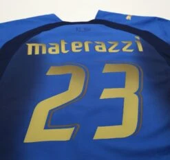 2006 MATERAZZI #23 Italy Vintage PUMA Home Football Shirt (XXL) WC 2006(2006 Materazzi 23 Italy Vintage Puma Home Football Shirt Xxl Wc 2006) 7 2006 MATERAZZI #23 Italy Vintage PUMA Home Football Shirt (XXL) WC 2006(2006 Materazzi 23 Italy Vintage Puma Home Football Shirt Xxl Wc 2006) -Football Shirt Collective 2006 materazzi 23 italy vintage puma home football shirt xxl wc 2006 42850550612215