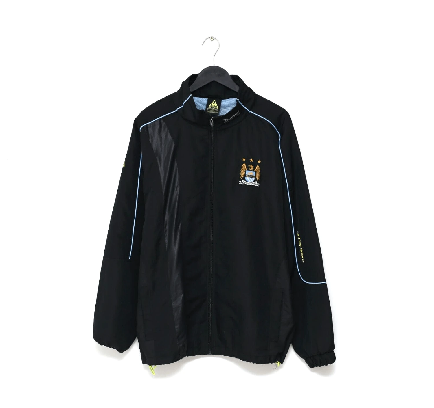 2007/08 MANCHESTER CITY Vintage le coq sportif Football Track Top Jacket (XL)(2007 08 manchester city vintage le coq sportif football track top jacket m) 2007/08 MANCHESTER CITY Vintage Le Coq Sportif Football Track Top Jacket (XL)(2007 08 Manchester City Vintage Le Coq Sportif Football Track Top Jacket M) -Football Shirt Collective 2007 08 manchester city vintage le coq sportif football track top jacket xl 73399251468662