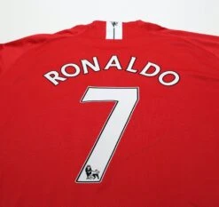 2007/09 RONALDO #7 Manchester United Vintage Nike Home Football Shirt (XXL)(2007 09 Ronaldo 7 Manchester United Vintage Nike Home Football Shirt Xxl) 8 2007/09 RONALDO #7 Manchester United Vintage Nike Home Football Shirt (XXL)(2007 09 Ronaldo 7 Manchester United Vintage Nike Home Football Shirt Xxl) -Football Shirt Collective 2007 09 ronaldo 7 manchester united vintage nike home football shirt xxl 1178541915