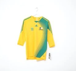 2007/09 SOUTH AFRICA Vintage Adidas Home Football Shirt (S) BNWT(2007 09 South Africa Vintage Adidas Home Football Shirt S Bnwt)
