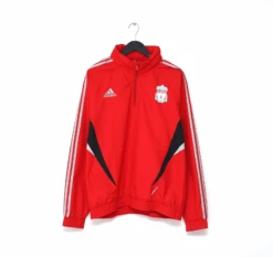 2008/09 Liverpool Adidas Formotion Football Player Issue 1/4 Zip Training Top (L)(2008 09 Liverpool Adidas Formotion Football Player Issue 1 4 Zip Training Top L)