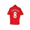 2008/10 GERRARD #8 Liverpool Vintage Adidas Home Football Shirt (S)(2008 10 Gerrard 8 Liverpool Vintage Adidas Home Football Shirt S)