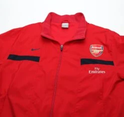 2009/10 ARSENAL Vintage Nike Football Track Top Jacket (L)(2009 10 Arsenal Vintage Nike Football Track Top Jacket L) -Football Shirt Collective 2009 10 arsenal vintage nike football track top jacket l 1175909416