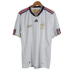 2009-10 France Presentation Away Shirt (Mint) L(2009 10 France Away Shirt)