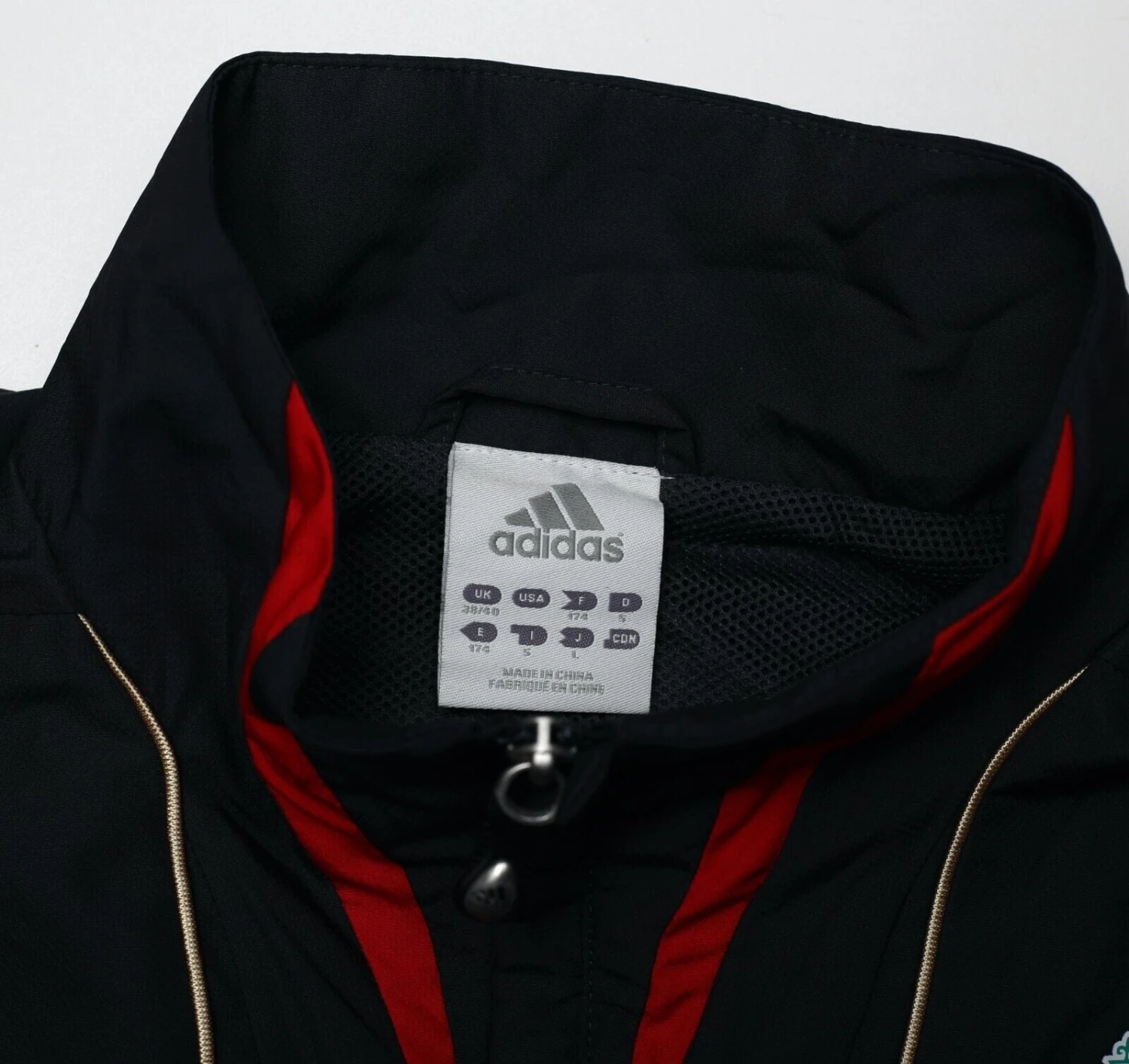 2009/10 LIVERPOOL Vintage adidas 1/4 Zip Football Training Jacket (M)(2009 10 liverpool vintage adidas 1 4 zip football training jacket m) 2009/10 LIVERPOOL Vintage Adidas 1/4 Zip Football Training Jacket (M)(2009 10 Liverpool Vintage Adidas 1 4 Zip Football Training Jacket M) -Football Shirt Collective 2009 10 liverpool vintage adidas 1 4 zip football training jacket m 1145924352