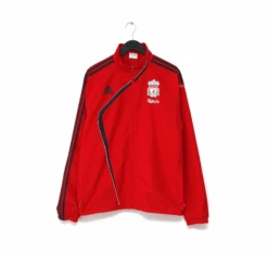 2009/10 LIVERPOOL Vintage Adidas Football Track Jacket (L)(2009 10 Liverpool Vintage Adidas Football Track Jacket L)