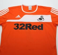 2011/12 BRITTON #7 Swansea City Vintage Adidas Away Football Shirt (S)(2011 12 Britton 7 Swansea City Vintage Adidas Away Football Shirt S) 2 2011/12 BRITTON #7 Swansea City Vintage Adidas Away Football Shirt (S)(2011 12 Britton 7 Swansea City Vintage Adidas Away Football Shirt S) -Football Shirt Collective 2011 12 britton 7 swansea city vintage adidas away football shirt s 42850475868407