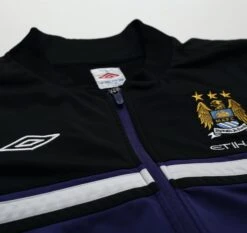 2012/13 MANCHESTER CITY Vintage Umbro Football Track Top Jacket (M/L)(2012 13 Manchester City Vintage Umbro Football Track Top Jacket M L) -Football Shirt Collective 2012 13 manchester city vintage umbro football track top jacket m l 1160883233