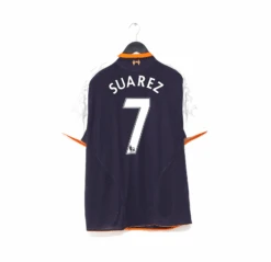2012/13 Suarez #7 Liverpool Vintage Warrior Away Football Shirt Jersey (XL)(2012 13 Suarez 7 Liverpool Vintage Warrior Away Football Shirt Jersey Xl)