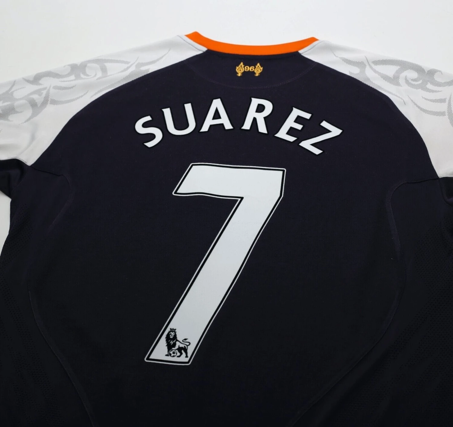 2012/13 SUAREZ #7 Liverpool Vintage Warrior Away Football Shirt (M)(2012 13 suarez 7 liverpool vintage warrior away football shirt m) 2012/13 SUAREZ #7 Liverpool Vintage Warrior Away Football Shirt (M)(2012 13 Suarez 7 Liverpool Vintage Warrior Away Football Shirt M) -Football Shirt Collective 2012 13 suarez 7 liverpool vintage warrior away football shirt m 1141242024