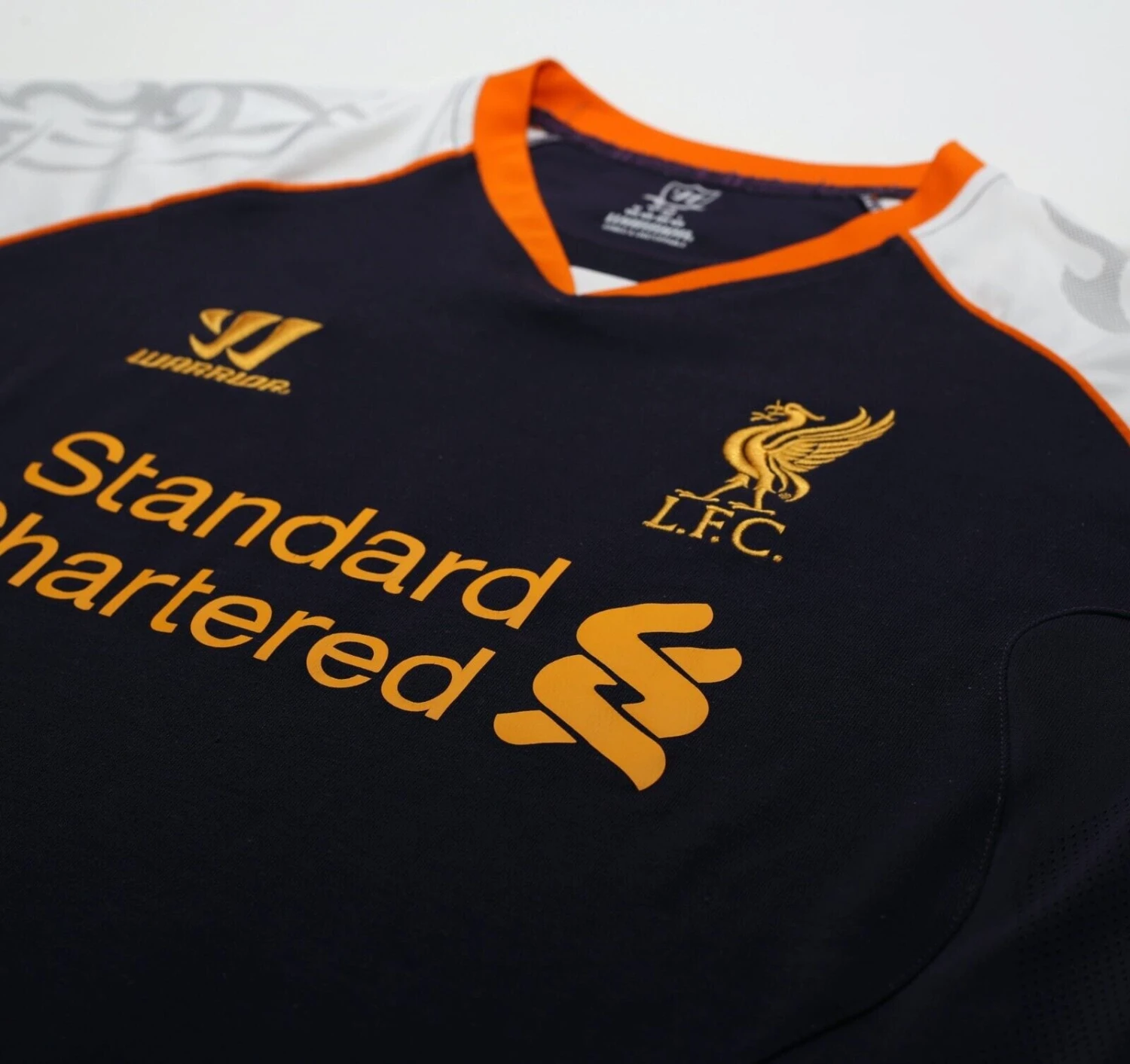 2012/13 SUAREZ #7 Liverpool Vintage Warrior Away Football Shirt (M)(2012 13 suarez 7 liverpool vintage warrior away football shirt m) 2012/13 SUAREZ #7 Liverpool Vintage Warrior Away Football Shirt (M)(2012 13 Suarez 7 Liverpool Vintage Warrior Away Football Shirt M) -Football Shirt Collective 2012 13 suarez 7 liverpool vintage warrior away football shirt m 1141242027