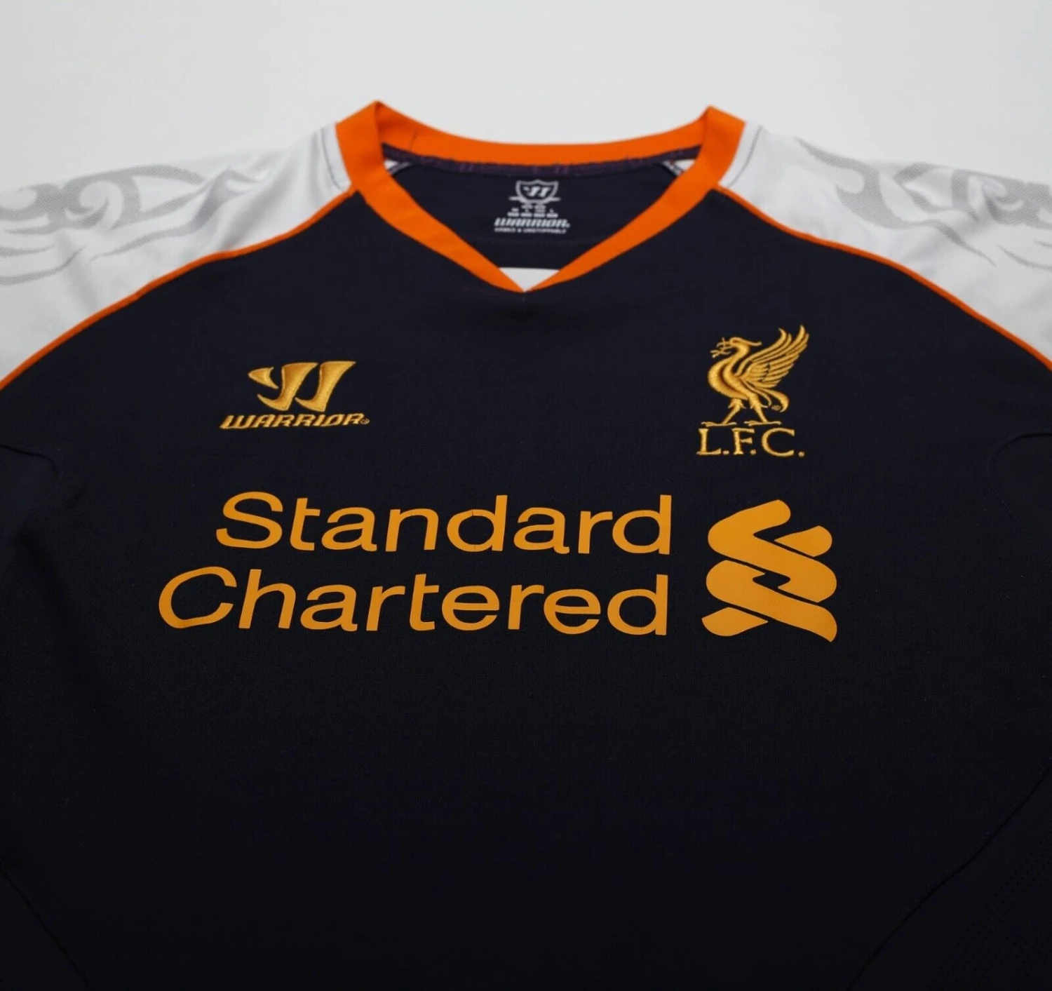 2012/13 SUAREZ #7 Liverpool Vintage Warrior Away Football Shirt (M)(2012 13 suarez 7 liverpool vintage warrior away football shirt m) 2012/13 SUAREZ #7 Liverpool Vintage Warrior Away Football Shirt (M)(2012 13 Suarez 7 Liverpool Vintage Warrior Away Football Shirt M) -Football Shirt Collective 2012 13 suarez 7 liverpool vintage warrior away football shirt m 1141242028