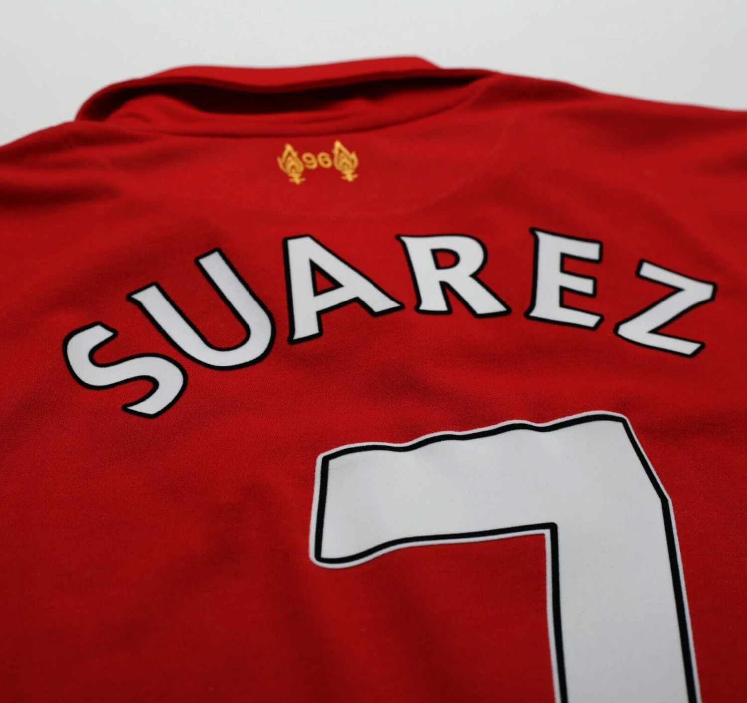 2012/13 SUAREZ #7 Liverpool Vintage Warrior Home Football Shirt Jersey (M)(2012 13 suarez 7 liverpool vintage warrior home football shirt jersey m) 2012/13 SUAREZ #7 Liverpool Vintage Warrior Home Football Shirt Jersey (M)(2012 13 Suarez 7 Liverpool Vintage Warrior Home Football Shirt Jersey M) -Football Shirt Collective 2012 13 suarez 7 liverpool vintage warrior home football shirt jersey m 1151843823