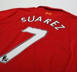 2012/13 SUAREZ #7 Liverpool Vintage Warrior Home Football Shirt Jersey (M)(2012 13 Suarez 7 Liverpool Vintage Warrior Home Football Shirt Jersey M) 8 2012/13 SUAREZ #7 Liverpool Vintage Warrior Home Football Shirt Jersey (M)(2012 13 Suarez 7 Liverpool Vintage Warrior Home Football Shirt Jersey M) -Football Shirt Collective 2012 13 suarez 7 liverpool vintage warrior home football shirt jersey m 1151843824