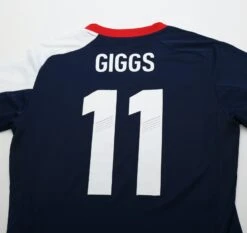2012 GIGGS #11 Great Britain Vintage Adidas Home Football Shirt (S) TEAM GB(2012 Giggs 11 Great Britain Vintage Adidas Home Football Shirt S Team Gb) -Football Shirt Collective 2012 giggs 11 great britain vintage adidas home football shirt s team gb 1171037523