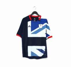 2012 Great Britain Vintage Adidas Olympic Games Home Football Shirt (L) TEAM GB(2012 Great Britain Vintage Adidas Olympic Games Home Football Shirt L Team Gb)