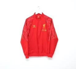 2013/14 LIVERPOOL Vintage Warrior Football Presentation Jacket Track Top (M)(2013 14 Liverpool Vintage Warrior Football Presentation Jacket Track Top M)