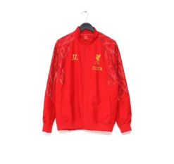 2013/14 Liverpool Vintage Warrior Football Presentation Jacket Track Top (M)(2013 14 Liverpool Vintage Warrior Football Presentation Jacket Track Top M 1)