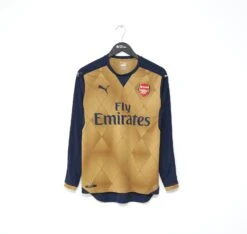 2015/16 ARSENAL Vintage PUMA Away Long Sleeve Football Shirt (S)(2015 16 Arsenal Vintage Puma Away Long Sleeve Football Shirt S)