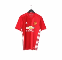 2016/17 Manchester United Vintage Adidas Home Football Shirt (M)(2015 16 Manchester United Vintage Adidas Home Football Shirt M 1)