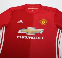 2016/17 Manchester United Vintage Adidas Home Football Shirt (M)(2015 16 Manchester United Vintage Adidas Home Football Shirt M 1) 2 2016/17 Manchester United Vintage Adidas Home Football Shirt (M)(2015 16 Manchester United Vintage Adidas Home Football Shirt M 1) -Football Shirt Collective 2015 16 manchester united vintage adidas home football shirt m 58376780677367