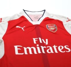 2016/17 ARSENAL Vintage PUMA Home Long Sleeve Football Shirt (S)(2016 17 Arsenal Vintage Puma Home Long Sleeve Football Shirt S) -Football Shirt Collective 2016 17 arsenal vintage puma home long sleeve football shirt s 39812603773175