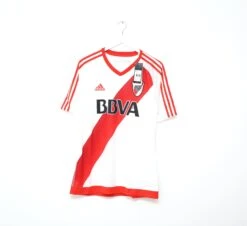 2016/17 RIVER PLATE Adidas Home Football Shirt (L) NEW(2016 17 River Plate Adidas Home Football Shirt L Bnwt)