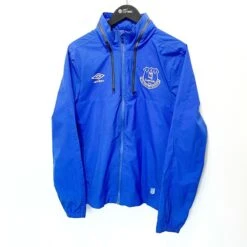 2018/19 EVERTON Vintage Umbro Football Training Track Top Rain Jacket (S)(2018 19 Everton Vintage Umbro Football Training Track Top Rain Jacket S) -Football Shirt Collective 2018 19 everton vintage umbro football training track top rain jacket s 39813036540151