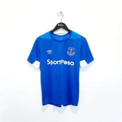 2018/19 EVERTON Vintage Umbro Warm Up Football Training Shirt (S)(2018 19 Everton Vintage Umbro Warm Up Football Training Shirt S)