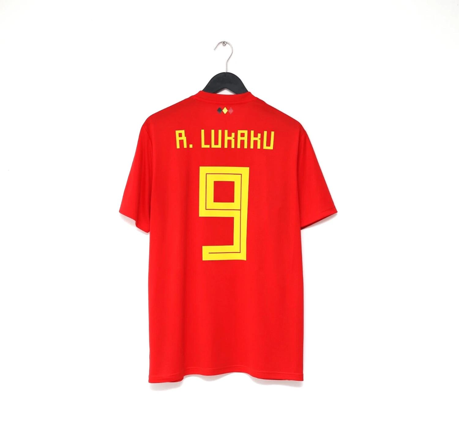 2018/19 Lukaku #9 Belgium Official adidas Home Football Shirt (L) World Cup 2018(2018 19 lukaku 9 belgium official adidas home football shirt l world cup 2018) 2018/19 Lukaku #9 Belgium Official Adidas Home Football Shirt (L) World Cup 2018(2018 19 Lukaku 9 Belgium Official Adidas Home Football Shirt L World Cup 2018) -Football Shirt Collective 2018 19 lukaku 9 belgium official adidas home football shirt l world cup 2018 73224337162614