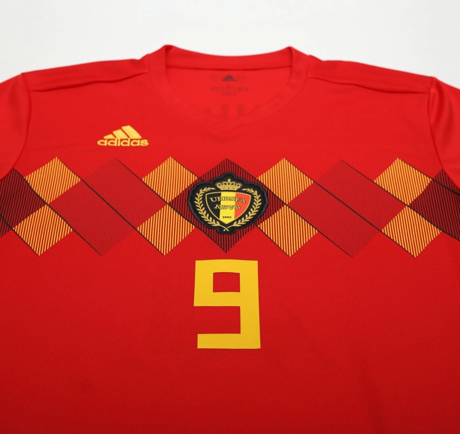 2018/19 Lukaku #9 Belgium Official adidas Home Football Shirt (L) World Cup 2018(2018 19 lukaku 9 belgium official adidas home football shirt l world cup 2018) 2018/19 Lukaku #9 Belgium Official Adidas Home Football Shirt (L) World Cup 2018(2018 19 Lukaku 9 Belgium Official Adidas Home Football Shirt L World Cup 2018) -Football Shirt Collective 2018 19 lukaku 9 belgium official adidas home football shirt l world cup 2018 73224337228150