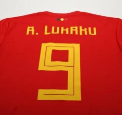 2018/19 Lukaku #9 Belgium Official Adidas Home Football Shirt (L) World Cup 2018(2018 19 Lukaku 9 Belgium Official Adidas Home Football Shirt L World Cup 2018) 7 2018/19 Lukaku #9 Belgium Official Adidas Home Football Shirt (L) World Cup 2018(2018 19 Lukaku 9 Belgium Official Adidas Home Football Shirt L World Cup 2018) -Football Shirt Collective 2018 19 lukaku 9 belgium official adidas home football shirt l world cup 2018 73224337359222