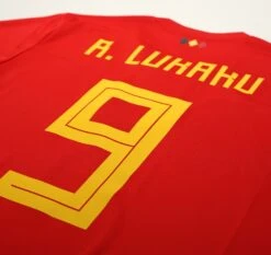 2018/19 Lukaku #9 Belgium Official Adidas Home Football Shirt (L) World Cup 2018(2018 19 Lukaku 9 Belgium Official Adidas Home Football Shirt L World Cup 2018) 8 2018/19 Lukaku #9 Belgium Official Adidas Home Football Shirt (L) World Cup 2018(2018 19 Lukaku 9 Belgium Official Adidas Home Football Shirt L World Cup 2018) -Football Shirt Collective 2018 19 lukaku 9 belgium official adidas home football shirt l world cup 2018 73224337391990