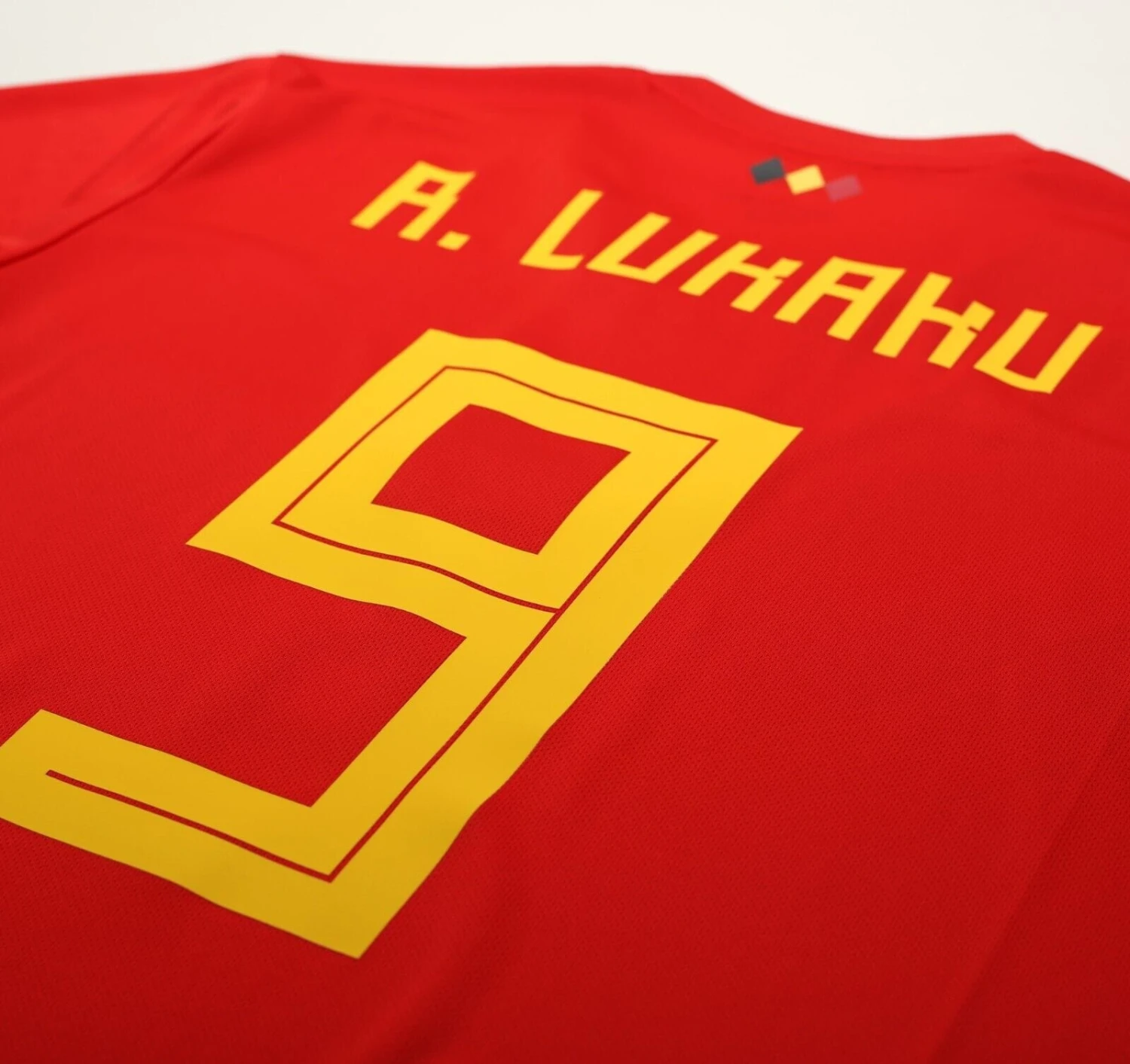 2018/19 Lukaku #9 Belgium Official adidas Home Football Shirt (L) World Cup 2018(2018 19 lukaku 9 belgium official adidas home football shirt l world cup 2018) 2018/19 Lukaku #9 Belgium Official Adidas Home Football Shirt (L) World Cup 2018(2018 19 Lukaku 9 Belgium Official Adidas Home Football Shirt L World Cup 2018) -Football Shirt Collective 2018 19 lukaku 9 belgium official adidas home football shirt l world cup 2018 73224337391990