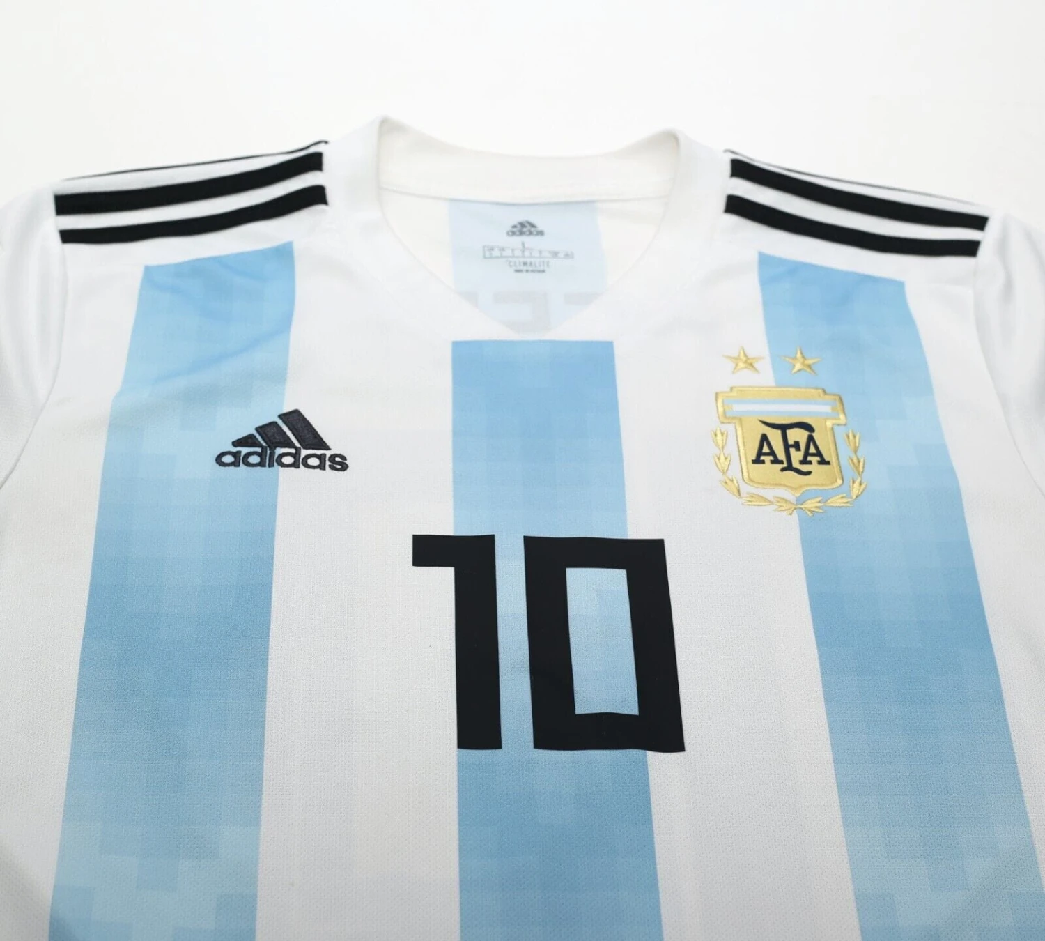 2018/19 MESSI #10 Argentina Vintage adidas Home Football Shirt (L) WC 2018(2018 19 messi 10 argentina vintage adidas home football shirt l wc 2018) 2018/19 MESSI #10 Argentina Vintage Adidas Home Football Shirt (L) WC 2018(2018 19 Messi 10 Argentina Vintage Adidas Home Football Shirt L Wc 2018) -Football Shirt Collective 2018 19 messi 10 argentina vintage adidas home football shirt l wc 2018 41842017042679