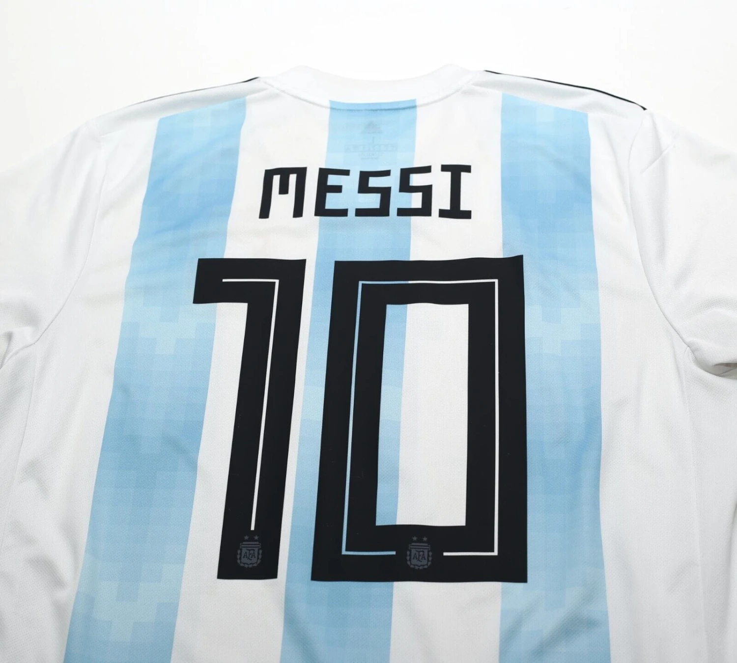 2018/19 MESSI #10 Argentina Vintage adidas Home Football Shirt (L) WC 2018(2018 19 messi 10 argentina vintage adidas home football shirt l wc 2018) 2018/19 MESSI #10 Argentina Vintage Adidas Home Football Shirt (L) WC 2018(2018 19 Messi 10 Argentina Vintage Adidas Home Football Shirt L Wc 2018) -Football Shirt Collective 2018 19 messi 10 argentina vintage adidas home football shirt l wc 2018 41842017206519