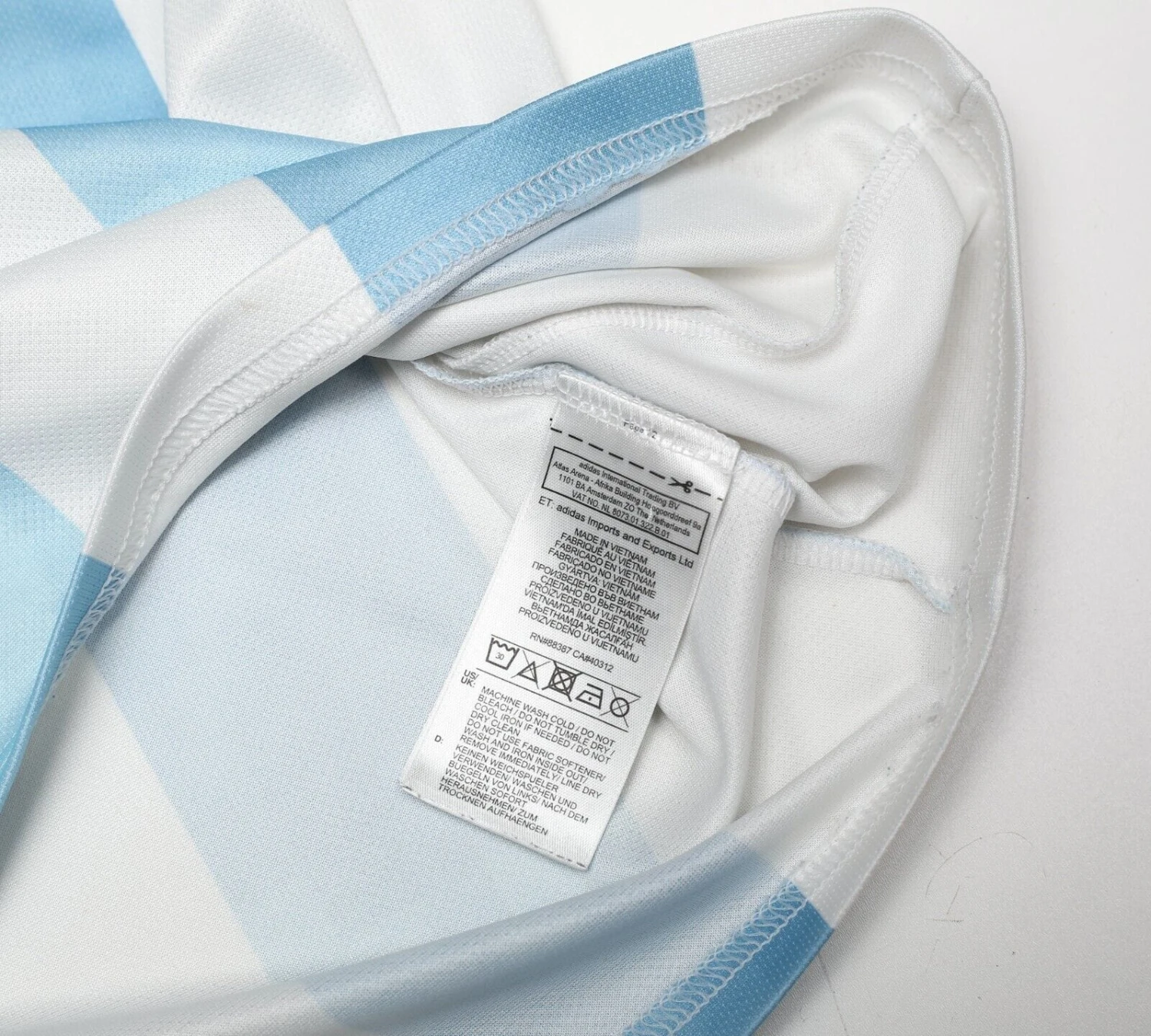 2018/19 MESSI #10 Argentina Vintage adidas Home Football Shirt (L) WC 2018(2018 19 messi 10 argentina vintage adidas home football shirt l wc 2018) 2018/19 MESSI #10 Argentina Vintage Adidas Home Football Shirt (L) WC 2018(2018 19 Messi 10 Argentina Vintage Adidas Home Football Shirt L Wc 2018) -Football Shirt Collective 2018 19 messi 10 argentina vintage adidas home football shirt l wc 2018 41842017501431