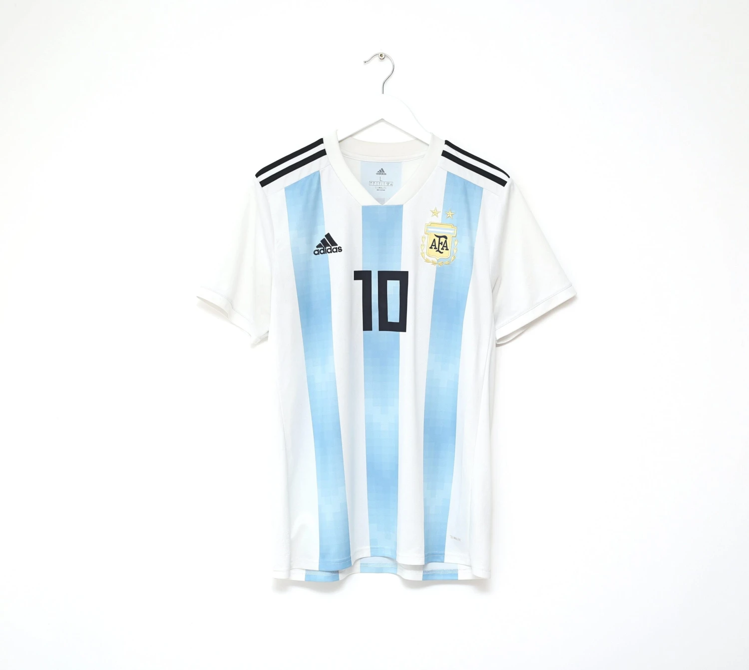 2018/19 MESSI #10 Argentina Vintage adidas Home Football Shirt (L) WC 2018(2018 19 messi 10 argentina vintage adidas home football shirt l wc 2018) 2018/19 MESSI #10 Argentina Vintage Adidas Home Football Shirt (L) WC 2018(2018 19 Messi 10 Argentina Vintage Adidas Home Football Shirt L Wc 2018) -Football Shirt Collective 2018 19 messi 10 argentina vintage adidas home football shirt l wc 2018 41842358223095 scaled